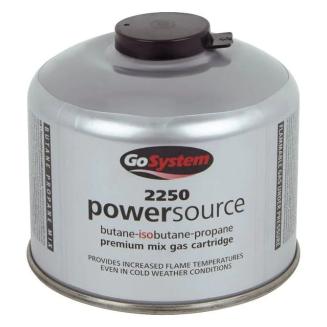 Go System Go System Powersource 220g Butane/Propane Mix Silver - 53 Degrees North