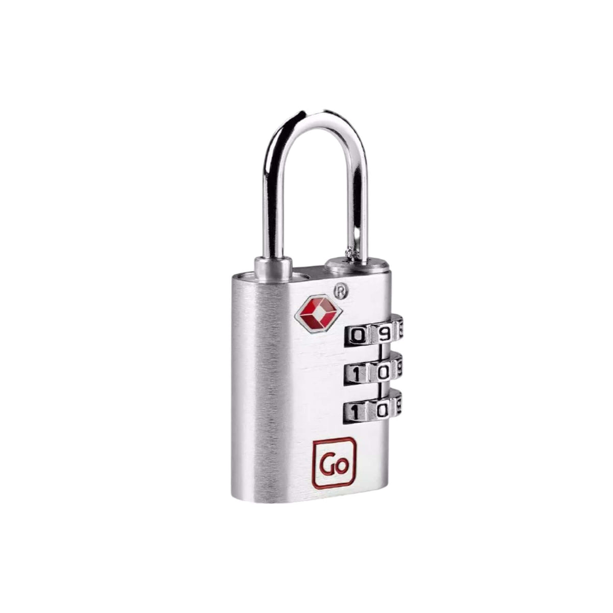 Go Travel Classic Large Combination Luggage Padlock  - 53 Degrees North