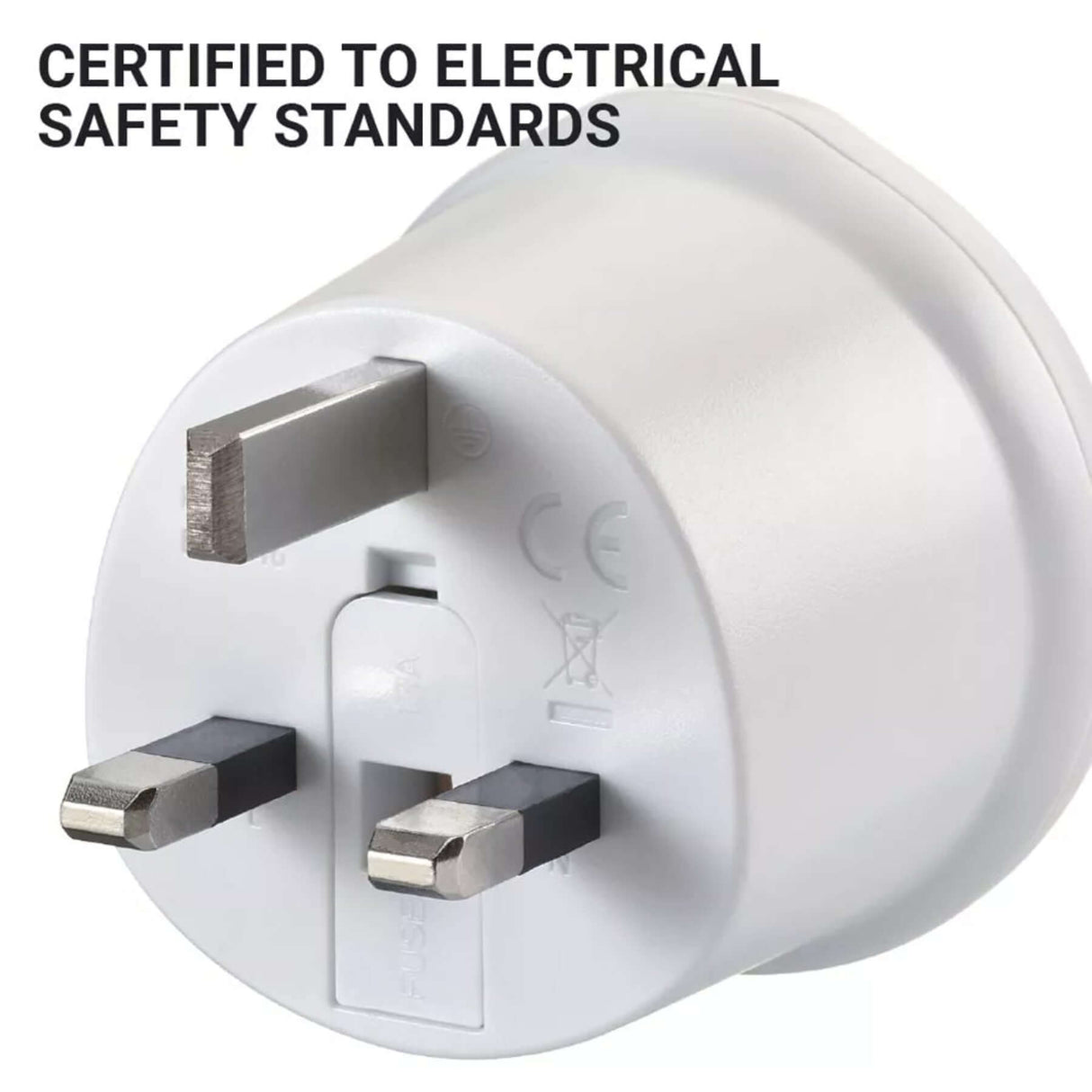 Go Travel EU-UK Adaptor Default Title - 53 Degrees North 