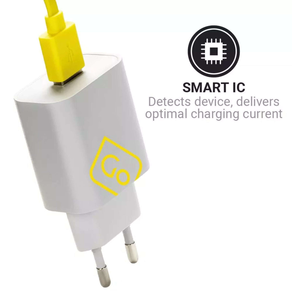 Go Travel EU USB-A Charger 2 4A Default Title - 53 Degrees North 