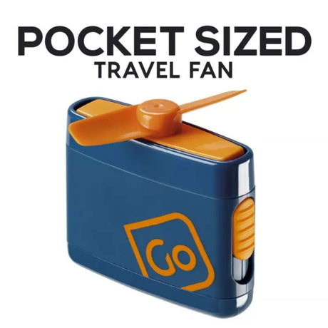 Go Travel Pocket Sized Travel Fan Default Title - 53 Degrees North 