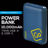 Go Travel Power Bank 10000 Default Title - 53 Degrees North 
