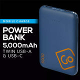 Go Travel Power Bank 5000 Default Title - 53 Degrees North 