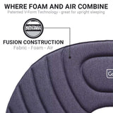 Go Travel The Fusion Travel Pillow Default Title - 53 Degrees North 