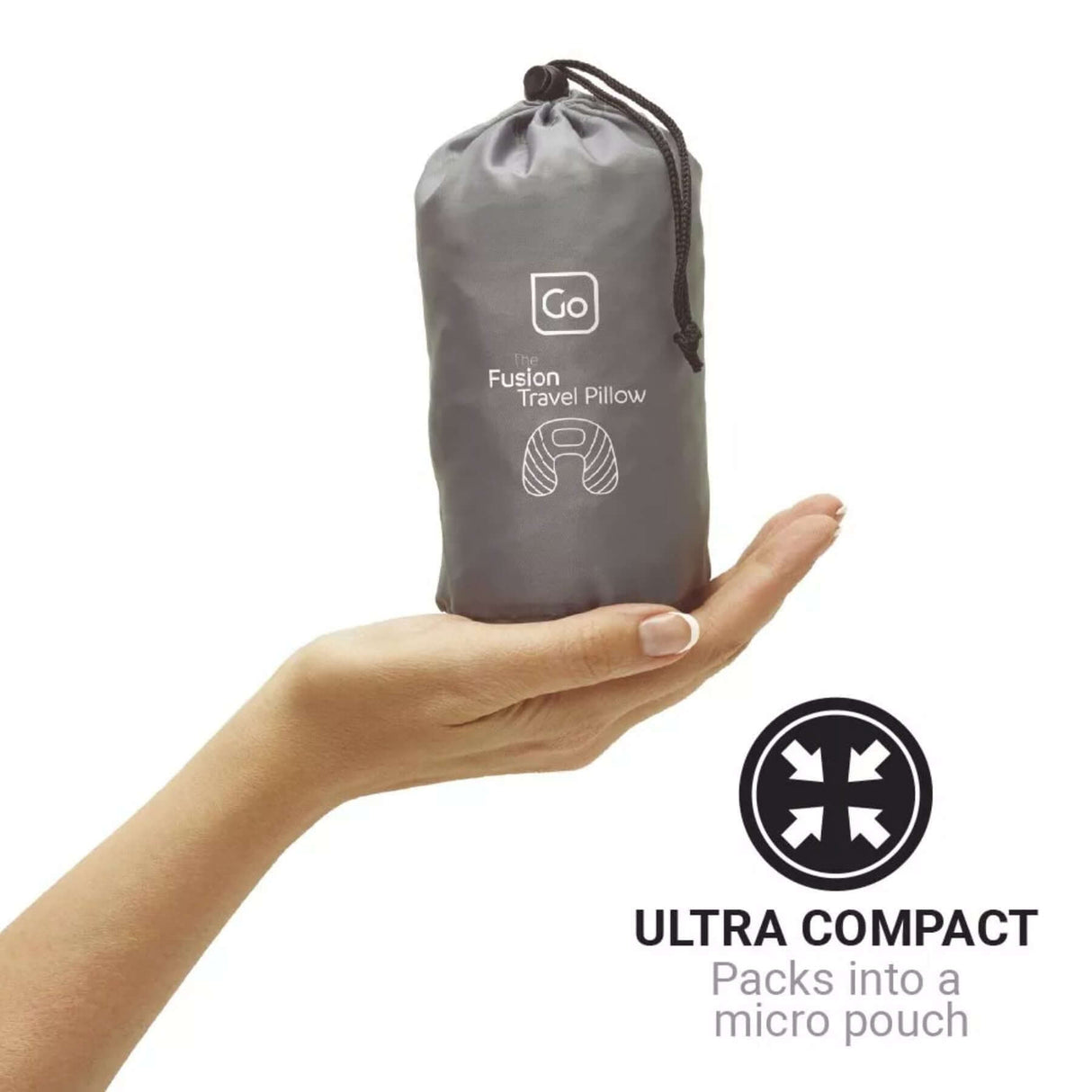 Go Travel The Fusion Travel Pillow Default Title - 53 Degrees North 