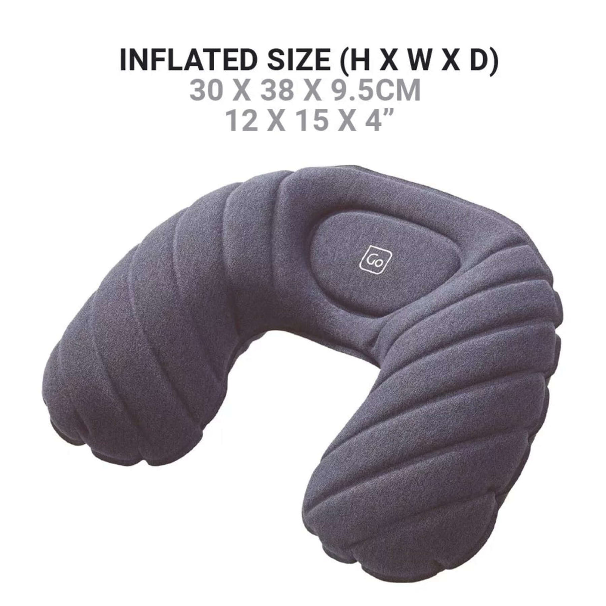 Go Travel The Fusion Travel Pillow Default Title - 53 Degrees North 