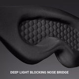 Go Travel The Ultimate Eye Mask Grey - 53 Degrees North 