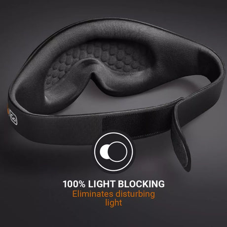 Go Travel The Ultimate Eye Mask Grey - 53 Degrees North 