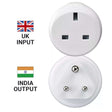 Go Travel UK-India Adaptor Default Title - 53 Degrees North 