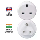 Go Travel UK-India Adaptor Default Title - 53 Degrees North 
