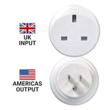 Go Travel UK-USA Adaptor Default Title - 53 Degrees North 