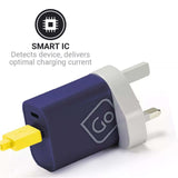 Go Travel Worldwide USB-A & USB-C Charger + Default Title - 53 Degrees North 