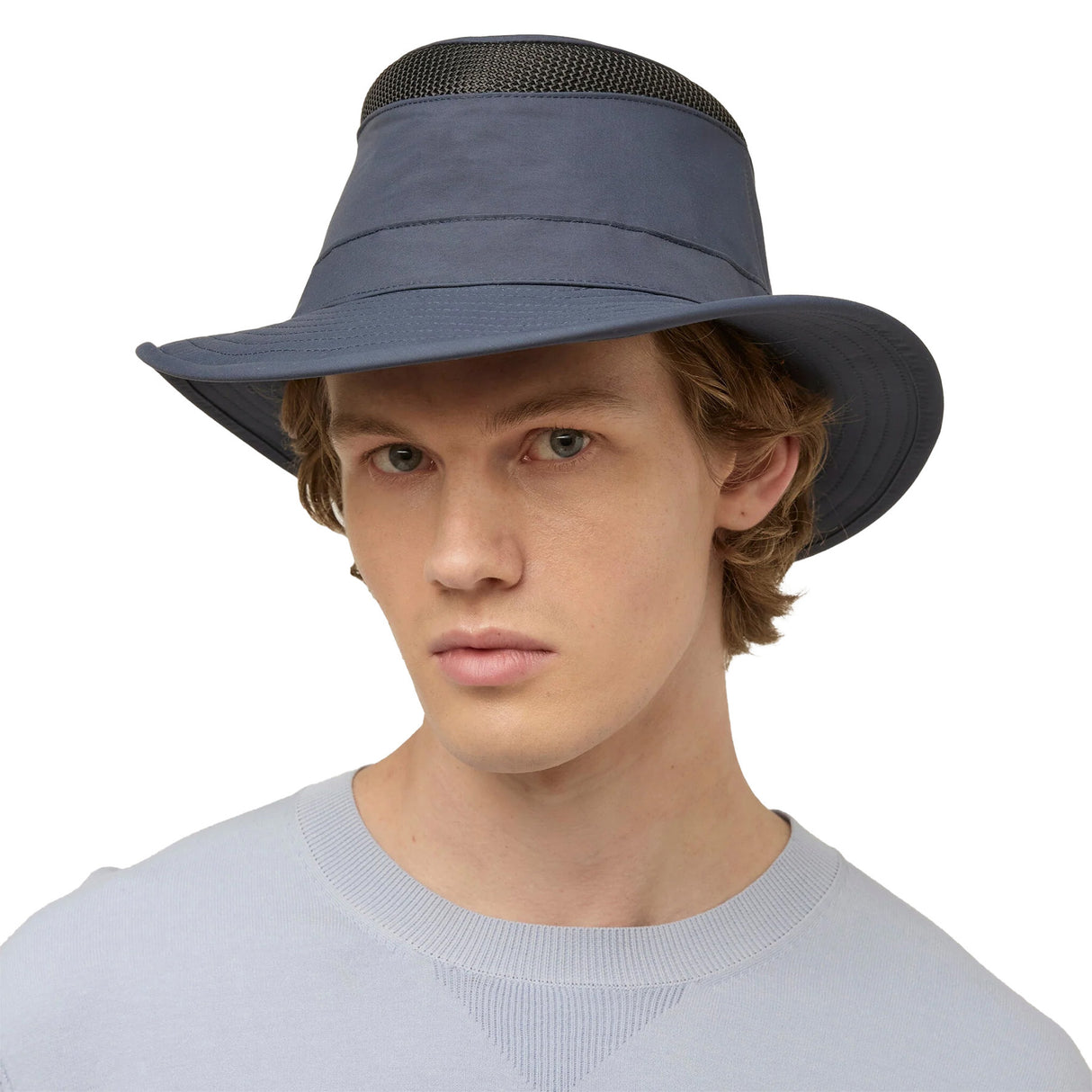 Tilley LTM5 Airflo Slim Sun Hat Midnight Navy / 56cm-Midnight Navy / 57cm-Midnight Navy / 58cm-Midnight Navy / 59cm-Midnight Navy / 60cm #- 53 Degrees North 