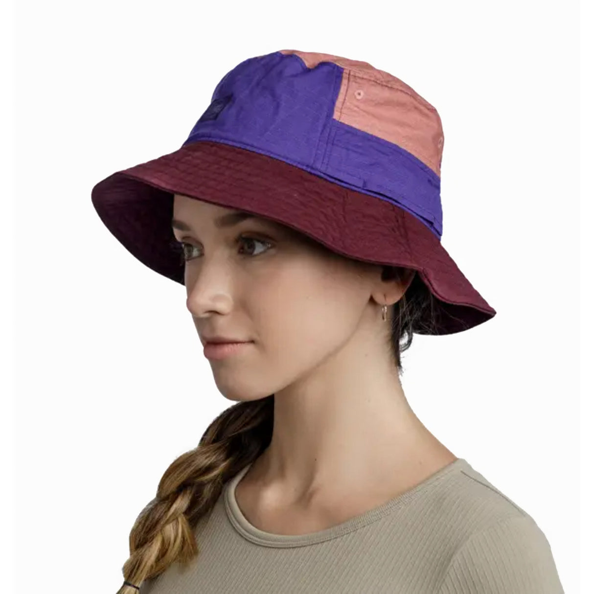 BUFF Sun Bucket Hat Hak Grey / Small/Medium-Hak Grey / Large/X-Large-Hak Purple / Large/X-Large #- 53 Degrees North 