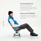 Helinox Chair Zero LT Ultralight Cyan - 53 Degrees North 