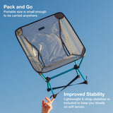 Helinox Chair Zero LT Ultralight Cyan - 53 Degrees North 