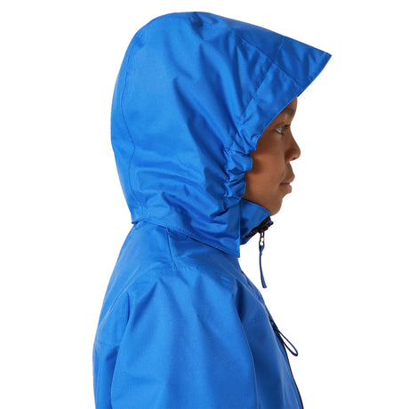 Helly Hansen Kids' Crew Hooded Waterproof Jacket Cobalt / Age 7-8-Cobalt / Age 9-10-Cobalt / Age 11-12-Cobalt / Age 13-14-Cobalt / Age 15-16 - 53 Degrees North 
