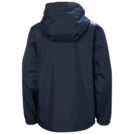 Helly Hansen Kids' Crew Hooded Waterproof Jacket Cobalt / Age 7-8-Cobalt / Age 9-10-Cobalt / Age 11-12-Cobalt / Age 13-14-Cobalt / Age 15-16 - 53 Degrees North 