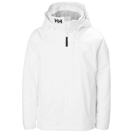 Helly Hansen Kids' Jr Crew Midlayer Jacket 2.0 White / Age 7-8-White / Age 9-10-White / Age 11-12-White / Age 13-14-White / Age 15-16 - 53 Degrees North 