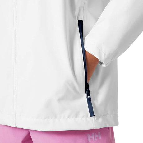 Helly Hansen Kids' Jr Crew Midlayer Jacket 2.0 White / Age 7-8-White / Age 9-10-White / Age 11-12-White / Age 13-14-White / Age 15-16 - 53 Degrees North 