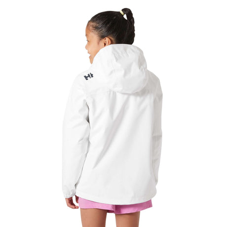 Helly Hansen Kids' Jr Crew Midlayer Jacket 2.0 White / Age 7-8-White / Age 9-10-White / Age 11-12-White / Age 13-14-White / Age 15-16 - 53 Degrees North 