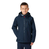 Helly Hansen Kids' Jr Crew Midlayer Jacket 2.0 White / Age 7-8-White / Age 9-10-White / Age 11-12-White / Age 13-14-White / Age 15-16 - 53 Degrees North 