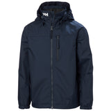 Helly Hansen Kids' Junior Crew Hooded Jacket Navy / 134 cm-Navy / 140 cm-Navy / 146 cm-Navy / 152 cm-Navy / 158 cm - 53 Degrees North 