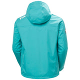 Helly Hansen Men's Crew Hooded Waterproof Midlayer Sailing Jacket Dark Mint / Small-Dark Mint / Medium-Dark Mint / Large-Dark Mint / X-Large-Dark Mint / XX-Large - 53 Degrees North 