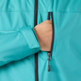 Helly Hansen Men's Crew Hooded Waterproof Midlayer Sailing Jacket Dark Mint / Small-Dark Mint / Medium-Dark Mint / Large-Dark Mint / X-Large-Dark Mint / XX-Large - 53 Degrees North 