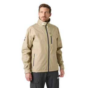 Helly Hansen Men's Crew Waterproof Sailing Jacket Pebble / Small-Pebble / Medium-Pebble / Large-Pebble / X-Large-Pebble / XX-Large - 53 Degrees North 