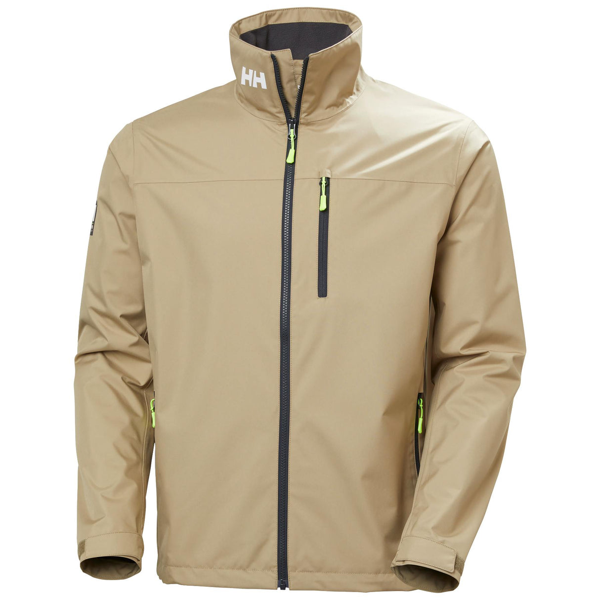 Helly Hansen Men's Crew Waterproof Sailing Jacket Pebble / Small-Pebble / Medium-Pebble / Large-Pebble / X-Large-Pebble / XX-Large - 53 Degrees North 
