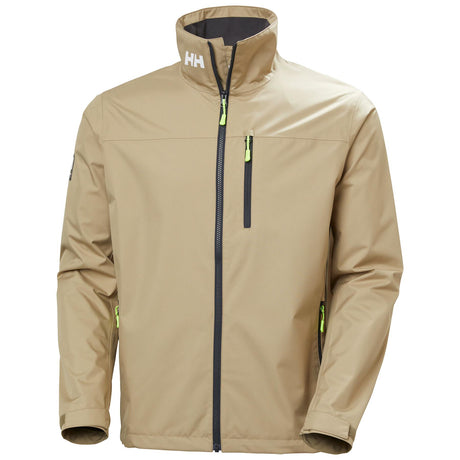 Helly Hansen Men's Crew Waterproof Sailing Jacket Pebble / Small-Pebble / Medium-Pebble / Large-Pebble / X-Large-Pebble / XX-Large - 53 Degrees North 