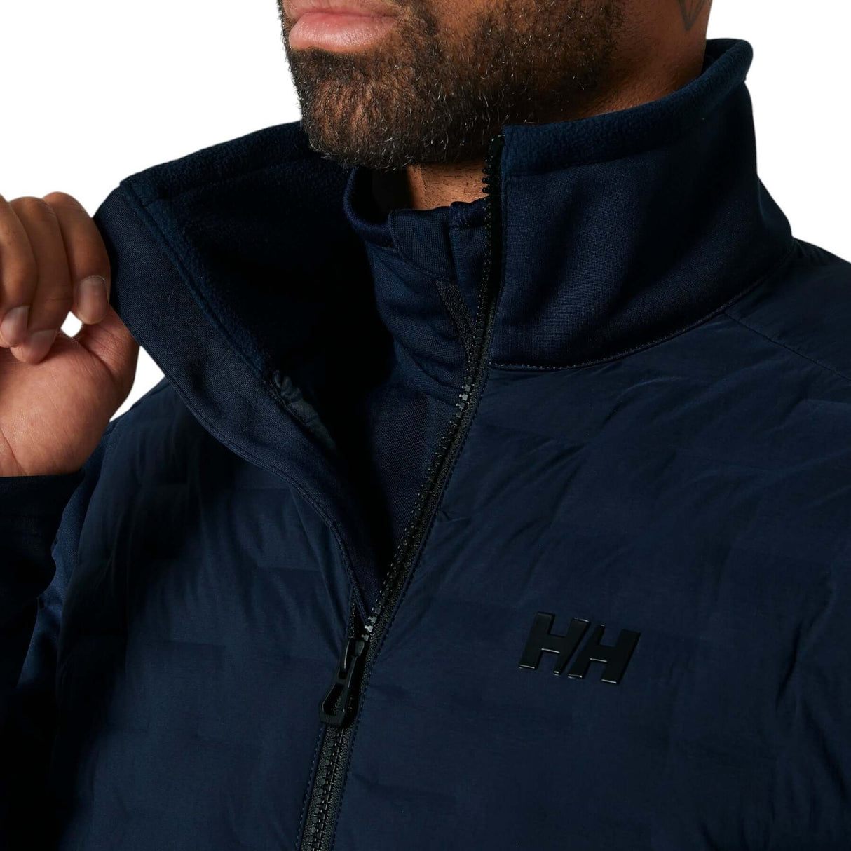Helly Hansen Men's HP Hybrid Stretch Insulator Jacket Navy / Small-Navy / Medium-Navy / Large-Navy / X-Large-Navy / XX-Large - 53 Degrees North 