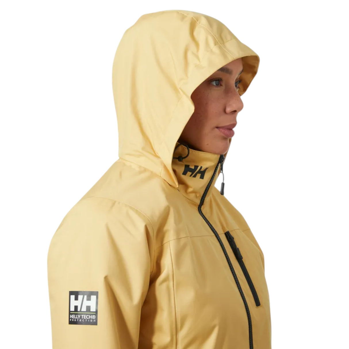 Helly Hansen Women's Crew Hooded Midlayer Jacket 2.0 Sand / X-Small-Sand / Small-Sand / Medium-Sand / Large-Sand / X-Large - 53 Degrees North 