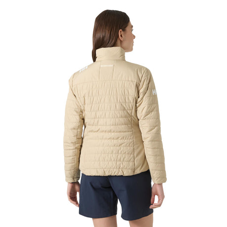 Helly Hansen Women's Crew Insulator Jacket Khaki/Sand / X-Small-Khaki/Sand / Small-Khaki/Sand / Medium-Khaki/Sand / Large-Khaki/Sand / X-Large - 53 Degrees North 