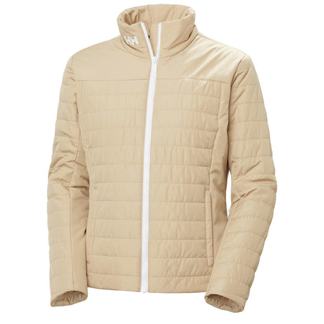 Helly Hansen Women's Crew Insulator Jacket Khaki/Sand / X-Small-Khaki/Sand / Small-Khaki/Sand / Medium-Khaki/Sand / Large-Khaki/Sand / X-Large - 53 Degrees North 