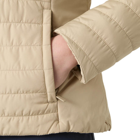 Helly Hansen Women's Crew Insulator Jacket Khaki/Sand / X-Small-Khaki/Sand / Small-Khaki/Sand / Medium-Khaki/Sand / Large-Khaki/Sand / X-Large - 53 Degrees North 