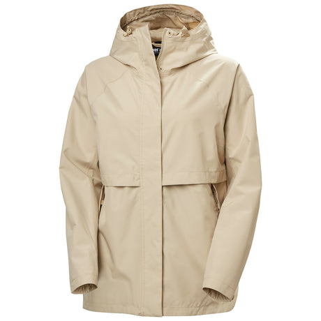 Helly Hansen Women's Sienna Rain Jacket Khaki/Sand / X-Small-Khaki/Sand / Small-Khaki/Sand / Medium-Khaki/Sand / Large-Khaki/Sand / X-Large - 53 Degrees North 
