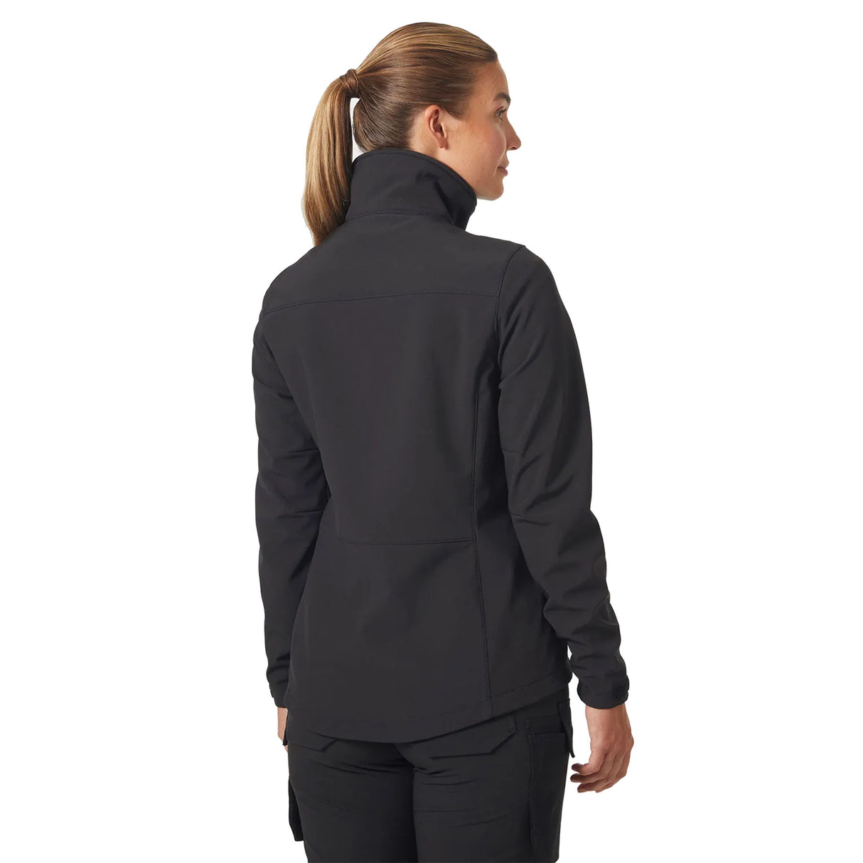 Helly Hansen Workwear Women's Luna Softshell Jacket Black / X-Small-Black / Small-Black / Medium-Black / Large-Black / X-Large - 53 Degrees North 
