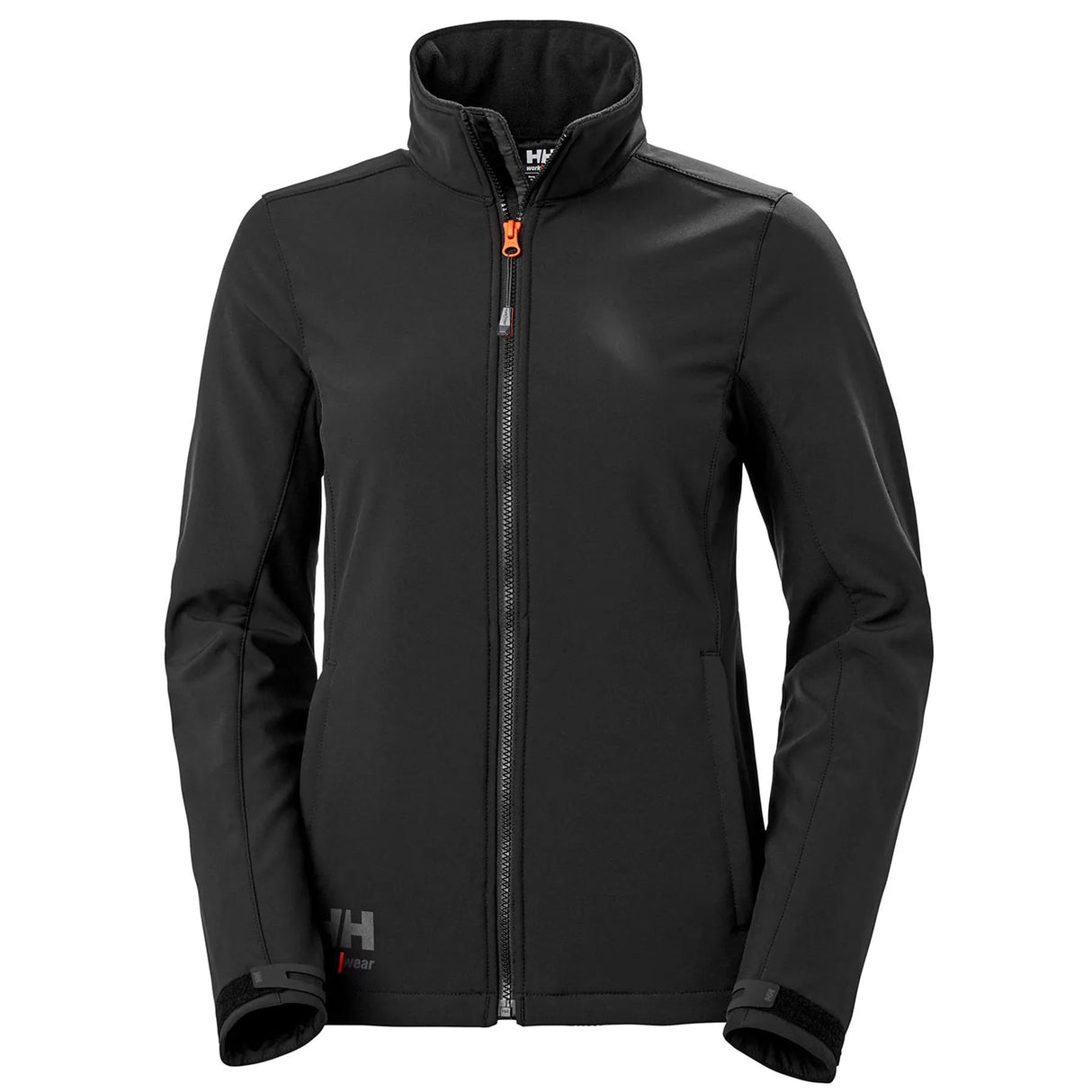 Helly Hansen Workwear Women's Luna Softshell Jacket Black / X-Small-Black / Small-Black / Medium-Black / Large-Black / X-Large - 53 Degrees North 