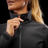 Helly Hansen Workwear Women's Luna Softshell Jacket Black / X-Small-Black / Small-Black / Medium-Black / Large-Black / X-Large - 53 Degrees North 