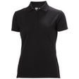 Helly Hansen Workwear Women's Manchester Polo Black / X-Small-Black / Small-Black / Medium-Black / Large-Black / X-Large - 53 Degrees North 