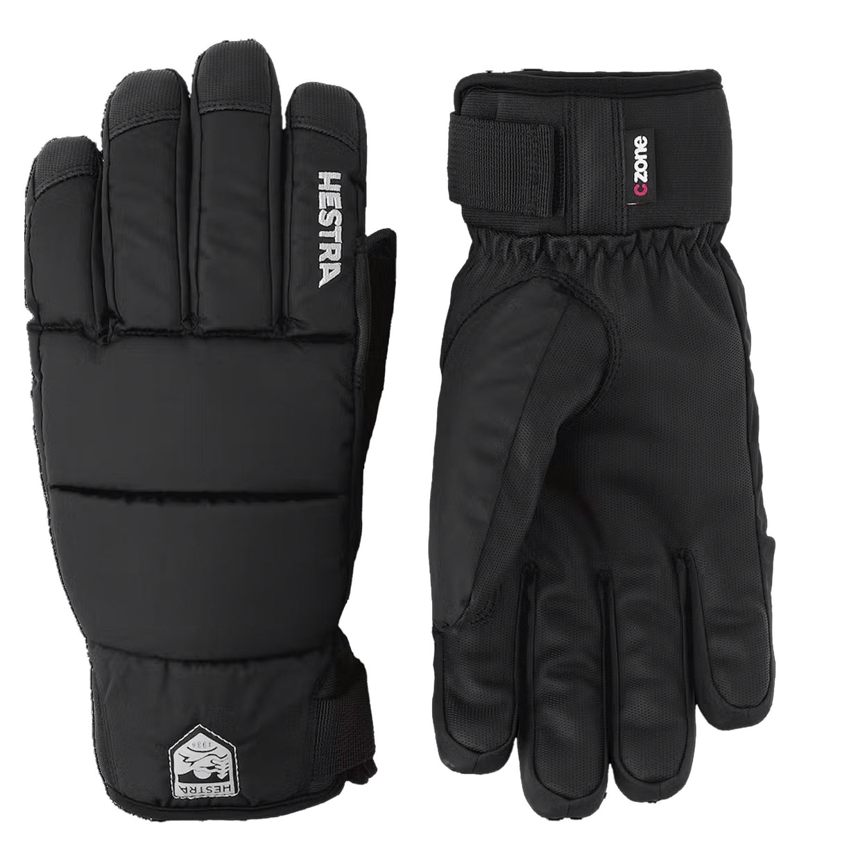 Hestra CZone Frost Primaloft Gloves Black / Small-Black / Medium-Black / Large-Black / X-Large - 53 Degrees North 