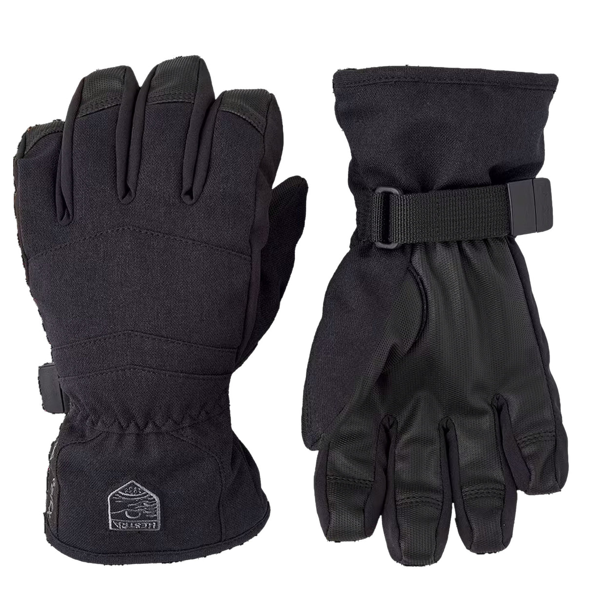 Hestra Kids' Gore-Tex Atlas Jr Gloves Black / Age 4-5-Black / Age 6-7-Black / Age 8-9-Black / Age 10-11-Black / Age 12-13 - 53 Degrees North 