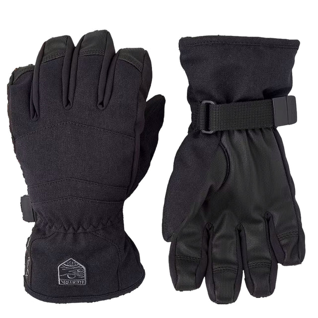 Hestra Kids' Gore-Tex Atlas Jr Gloves Black / Age 4-5-Black / Age 6-7-Black / Age 8-9-Black / Age 10-11-Black / Age 12-13 - 53 Degrees North 