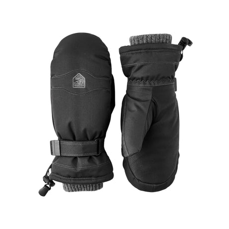 Hestra Women's Cosy Mitts Black / X-Small-Black / Small-Black / Medium-Black / Large - 53 Degrees North 
