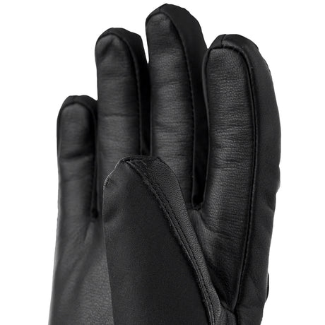 Hestra Women's Primaloft Leather Gloves Black/Black / X-Small-Black/Black / Small-Black/Black / Medium-Black/Black / Large - 53 Degrees North 
