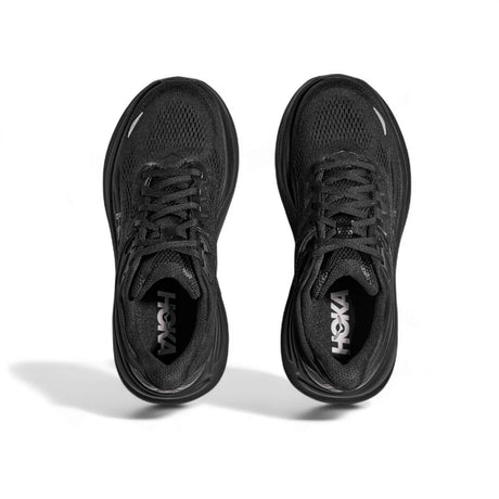 Hoka Men's Bondi 9 Running Shoes Black/Black / UK 8-Black/Black / UK 9-Black/Black / UK 9.5-Black/Black / UK 10-Black/Black / UK 10.5 - 53 Degrees North 
