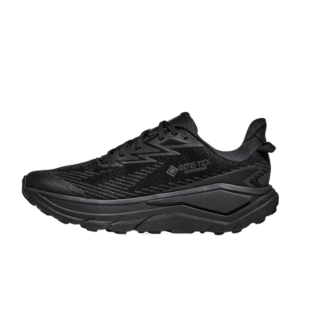 Hoka Men's Challenger 8 GORE-TEX Waterproof Shoes Black/Carbon Black / UK 8-Black/Carbon Black / UK 9-Black/Carbon Black / UK 10-Black/Carbon Black / UK 11-Black/Carbon Black / UK 12 - 53 Degrees North 
