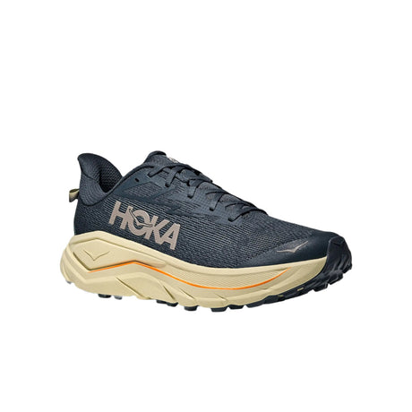 Hoka Men's Challenger 8 Running Shoes Stardust/Virtual Blue / UK 8 - 53 Degrees North